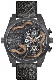 WATCH POLICE VIGOR MULTI GUN DIAL / GREEN SNAKE L PEWJF2110403