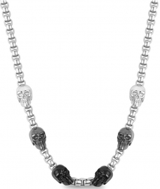 WATCH VERTEX NECKLACE GREY AND IPGUN