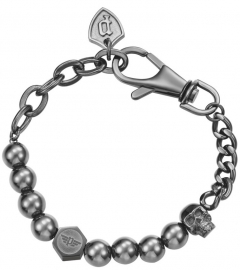 WATCH VERTEX BRACELET GREY IP SHINY 170MM