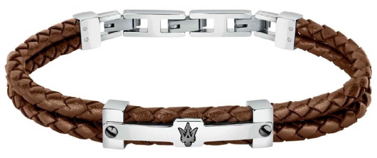 MASERATI J BR. BN. RECY. LEA+IP BLK 22CM