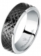 MASERATI J RING IP BLACK SIZE 025