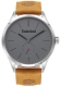 LAMPREY COOL GREY DIAL TAN LEATHER