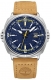 Williston Matt Navy Dial Brown Leather